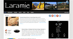 Desktop Screenshot of laramielocalnews.com