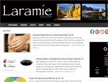 Tablet Screenshot of laramielocalnews.com